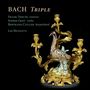 Johann Sebastian Bach: Bach Triple - Konzerte für Flöte,Violine,Cembalo,Streicher,Bc, CD
