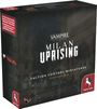 "Vampire: The Masquerade - Milan Uprising" steht groß auf einer dunklen Verpackung. Enthält Miniaturen für ein Spiel.