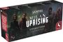 Vampire: The Masquerade - Milan Uprising Characters Expansion Pack, mit vier stilvollen Figuren. Pegasus Spiele Logo.