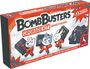 „BombBusters Upgrade Kit Erweiterung“; „11 brandneue Missionen“; cartoonartige Tiere in roten Anzügen mit Zahlenwürfeln.