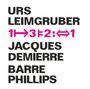 Urs Leimgruber, Jacques Demierre & Barre Phillips: 1-3-2:-1, CD