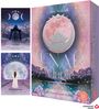 "LUNAR Magic Oracle", 40 Mondkarten mit Begleitheft, Hecate und Supermoon Karten mit mystischen Szenen und Mondsymbolen.