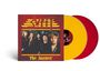 Text: "SWEET", "The Answer". Bandfoto auf rotem Cover. Eine gelbe und eine rote Schallplatte sind zu sehen.