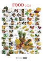 : Food 2025 - Bildkalender 50x70 cm - mit kurzen Beschreibungen zu den Obst- und Gemüsesorten - Küchenkalender - Dumont - Posterkalender, KAL