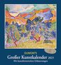 : DUMONTS Großer Kunstkalender 2025 - Klassische Moderne, Impressionisten, Expressionisten - Wandkalender Format 45 x 48 cm, KAL