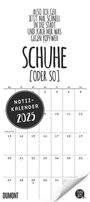 : Funi Smart Art Notizkalender 2025 - Planer - Funny Quotes, Sprüche - Format 22 x 49,5 cm, KAL