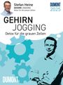 Stefan Heine: Stefan Heine Gehirnjogging 2025 Tagesabreißkalender - 11,8x15,9 - Rätselkalender - Knobelkalender - Tischkalender, KAL