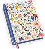 : Blumenwiese Taschenkalender 2025 - Blumen-Design - Terminplaner mit Wochenkalendarium - Format 11,3 x 16,3 cm, KAL