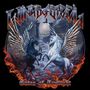Text: "WINGS of STEEL" oben, "Gates of Twilight" unten. Zwei geflügelte Pferde vor einem mystischen Tor, umgeben von Blitz und Feuer.