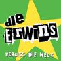 "die Erwins" und "Vergiss die Welt" in grober Schrift auf grünem Hintergrund mit gelbem Stern.