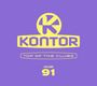 : Kontor Top Of The Clubs Vol. 91, CD,CD,CD,CD