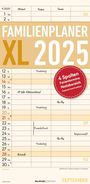 : Familienplaner XL 2025 mit 4 Spalten - Familien-Timer 22x45 cm - Offset-Papier - mit Ferienterminen - Wand-Planer - Familienkalender - Alpha Edition, KAL