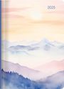 : Ladytimer Grande Aquarell 2025 - Taschen-Kalender A5 (15x21 cm) - Leuchtturm - Notiz-Buch - Weekly - 128 Seiten - Alpha Edition, Buch