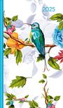 : Slimtimer Style Bird 2025 - Taschen-Kalender 9x15,6 cm - Weekly - 128 Seiten - Notiz-Buch - mit Info- und Adressteil - Alpha Edition, Buch