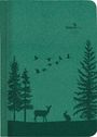 : Wochen-Minitimer Nature Line Forest 2025 - Taschen-Kalender A6 - 1 Woche 2 Seiten - 192 Seiten - Umwelt-Kalender - mit Hardcover - Alpha Edition, KAL