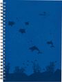 : Wochenplaner Nature Line Ocean 2025 - Taschen-Kalender A5 - 1 Woche 2 Seiten - Ringbindung - 128 Seiten - Umwelt-Kalender - mit Hardcover - Alpha Edition, KAL