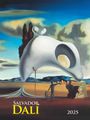 : Salvador Dali 2025 - Bild-Kalender 42x56 cm - Kunst-Kalender - Wand-Kalender - Malerei - Alpha Edition, KAL