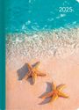: Ladytimer Beach 2025 - Taschenkalender A6 (10,7x15,2 cm) - Weekly - 192 Seiten - Notiz-Buch - Termin-Planer - Alpha Edition, KAL