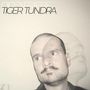 Oben steht "Pico Friebe" und "Tiger Tundra". Ein Mann mit Schnurrbart blickt nachdenklich zur Seite, ein Gesicht erscheint doppelt.