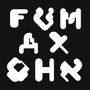 Riesige, weiße, stilisierte Buchstaben auf schwarzem Hintergrund: F, U, M, A, X, H.