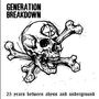 Generation Breakdown: 25 Years Between Abyss and Underground, LP