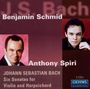 Johann Sebastian Bach: Sonaten für Violine & Cembalo BWV 1014-1019,1021,1023, CD,CD