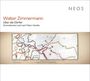 "NEOS" oben rechts, "Walter Zimmermann" und "Über die Dörfer" in der Mitte. Eine abstrakte Illustration einer Karte.