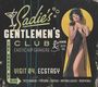 : Sadie's Gentlemen's Club Vol.4: Ecstasy, CD