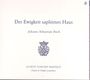 Johann Sebastian Bach: Transkriptionen für 2 Cembali "Der Ewigkeit saphirnes Haus", CD