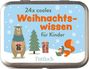 Klara Wiesel: 24 x cooles Weihnachtswissen für Kinder, KAL