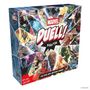 "Marvel Duell! In New York", "Ein Spiel für zwei!", "Ein Spiel von Matthias Cramer". Helden und Schurken auf Kartenspielbox.