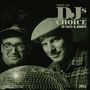 Text: "THIS IS DJs CHOICE VOL.6 2B FUZZY & OONOPS." Zwei Männer, einer mit Brille, einer mit Hut, neben einer Disco-Kugel.