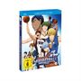 "Complete Edition", "Kuroko's Basketball", "1st Season". Verschiedene Anime-Charaktere in Basketballtrikots posieren dynamisch.