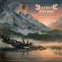 Schriftzug "Daedric Shryne" und "Galactic Pain". Eine düstere Landschaft mit abgestürztem Raumschiff und Bergen im Hintergrund.