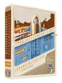 "Galactic Cruise: Errungenschaften, 1. Erweiterung" steht auf der Box. Vorderseite: ein Retro-Raumschiff und bunte Grafiken.