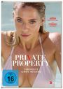 FSK ab 16 freigegeben. "Private Property: Somebody's Always Watching". Frau im hellen Bikini im Wasser.