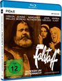 "Orson Welles' Falstaff: Glocken um Mitternacht" Blu-ray Cover mit mittelalterlichen Figuren, FSK 12 Logo.