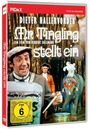 DVD-Cover mit Text: "Dieter Hallervorden, Mr. Tingling stellt ein". Darunter FSK 6-Logo. Ein Mann in Zirkuskleidung lächelt.