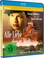 "Alle Liebe dieser Welt", FSK 12, Historien-Klassiker. Zwei Personen: eine Frau mit Hut, ein Mann mit Zigarette vor einem Auto.
