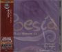 CD-Hülle mit lila Hintergrund, "Poésia", "Edward Simon Trio", "John Patitucci", "Brian Blade", SALE-Aufkleber, japanischer Text.