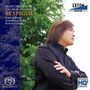 "Norichika Iimori", "Tokyo Symphony Orchestra", "Respighi", "Pines of Rome", "Fountains of Rome", "Roman Festivals". Logo mit Bäumen im Hintergrund.