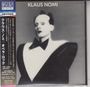 Klaus Nomi: Klaus Nomi (Blu-Spec CD2) (Papersleeve), CD