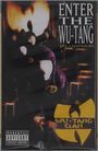 Text: "ENTER THE WU-TANG 36 CHAMBERS." Unten ein gelbes Wu-Tang Clan-Logo. Dunkle, geheimnisvolle Atmosphäre.