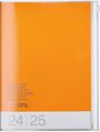 : MARK'S 2024/2025 Taschenkalender A5 vertikal, COLORS // Orange, Buch