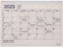 : MARK'S 2025 Tischkalender M // Ivory, KAL