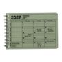 MARK'S 2027 Notebook Calendar XS // Khaki, KAL