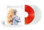 "MEGADETH" auf einem Albumcover. Ein Skelett im Anzug, daneben rote und weiße Vinyl-Schallplatten.
