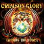 "Crimson Glory" und "Chasing the Hydra" in feurigem Design. Illustration mit Drachen und leuchtendem Edelstein im Zentrum.