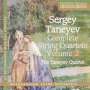 Serge Tanejew: Sämtliche Streichquartette Vol.2, CD
