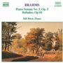 Johannes Brahms: Balladen op.10 Nr.1-4, CD